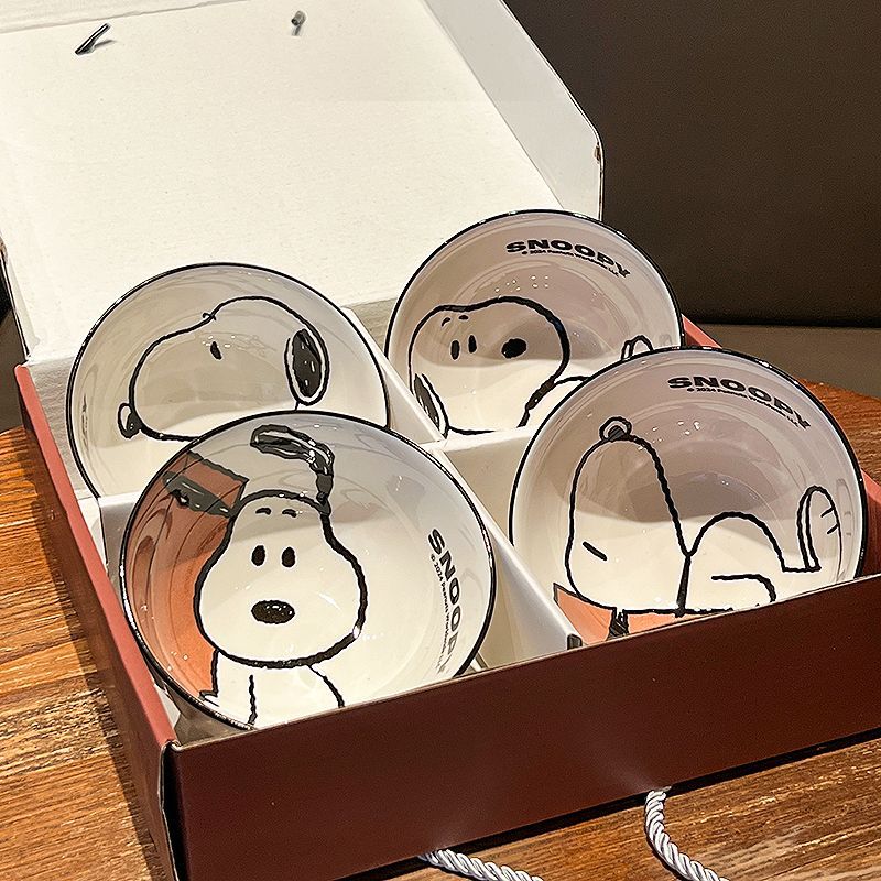 Snoopy Ceramic Bowl Set 2025 N - Dim Sum Basket review and price