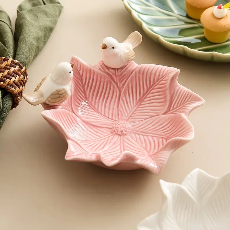 Cute Bird Tray Ceramic Jewelry - Dim Sum Basket review and price