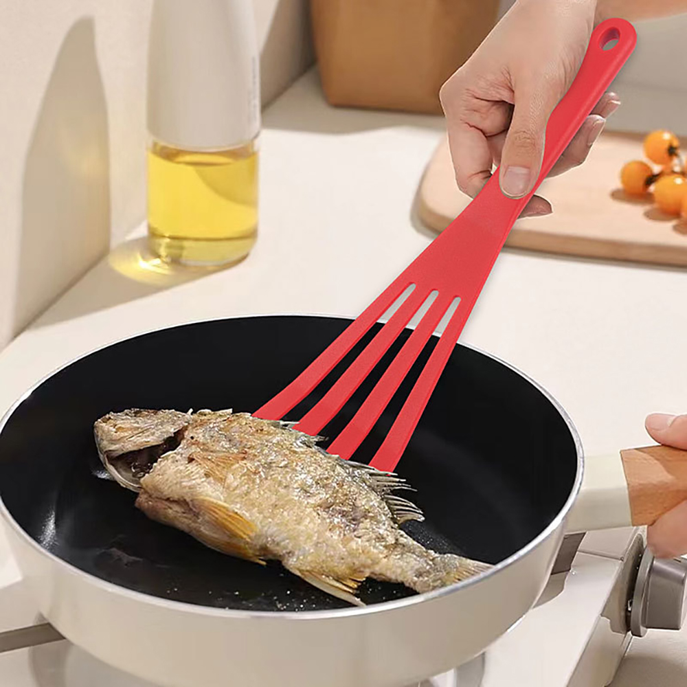1PC Silicone Inclined Drain Sh - Okonomiyaki Spatula review and price