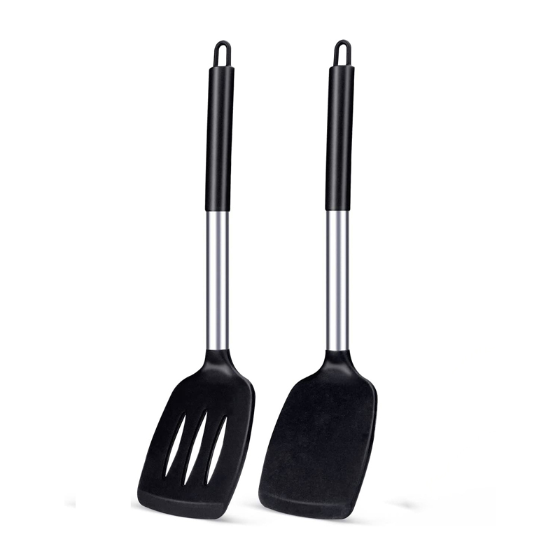 2Pcs Silicone Spatula Set Heat - Okonomiyaki Spatula review and price