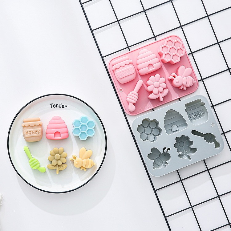 6-hole Bee Theme Silicone Mold - Bunny Cake Mold review and price