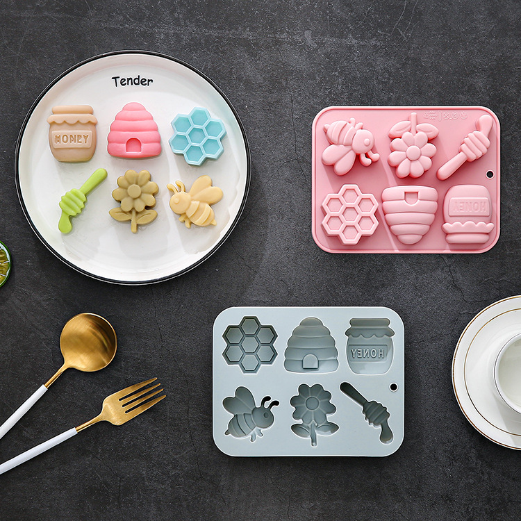 6-hole Bee Theme Silicone Mold - Bunny Cake Mold review and price